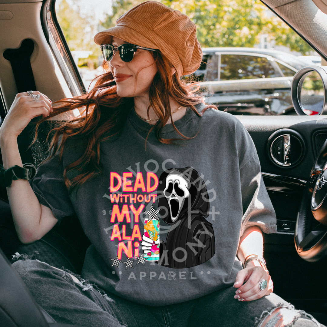 Dead without A-lani Colorful Can Tee
