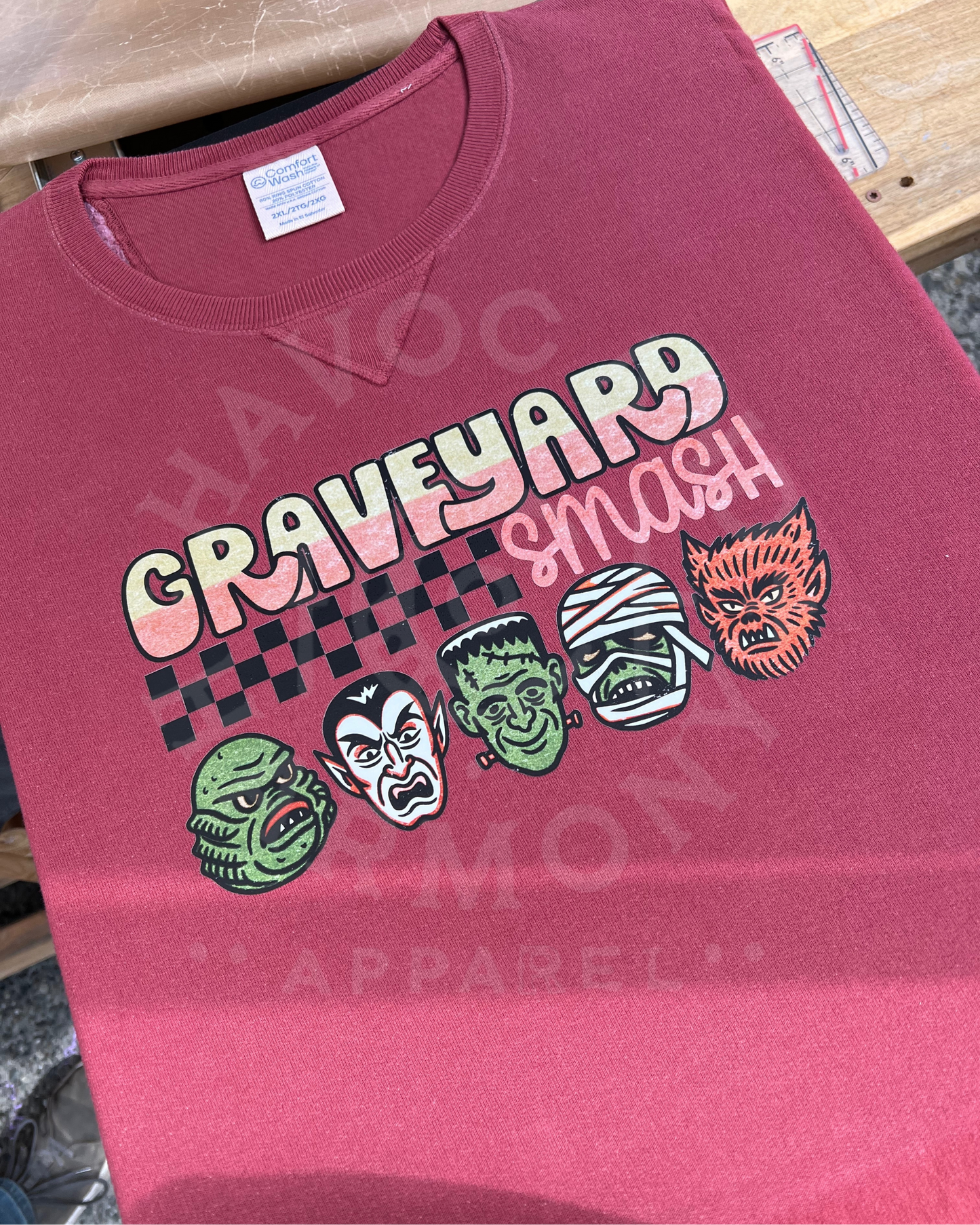 Graveyard Smash crewneck