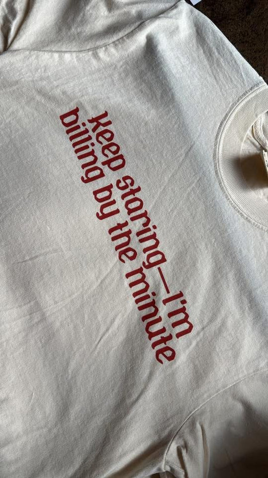 Billing By minute Tee