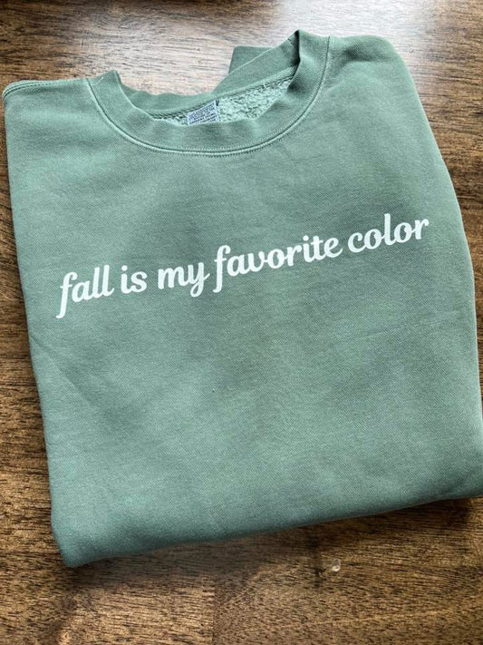 Fall Fave Color Crewneck