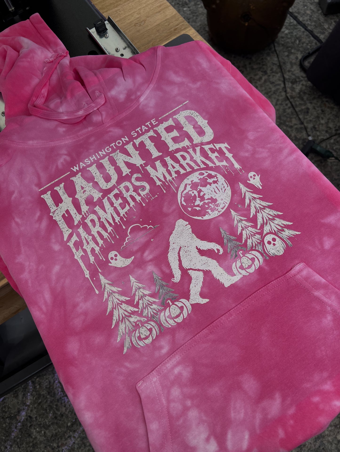 HFM Pink Tie Dye Hoodie
