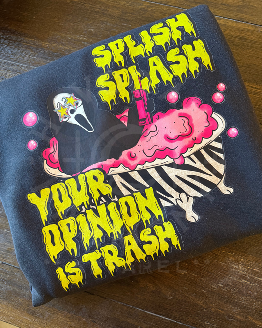 Opinion is Trash Crewneck