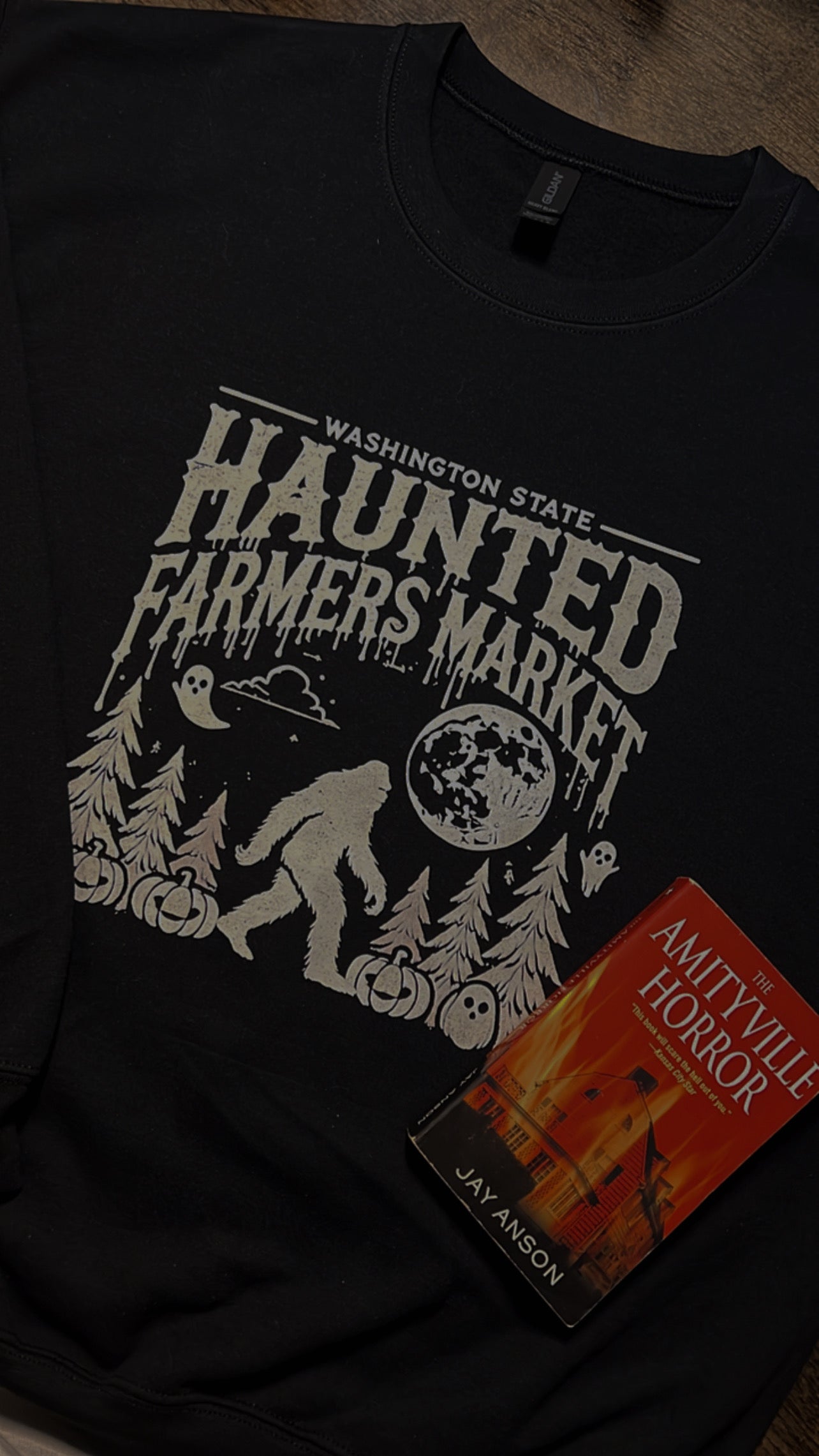 Haunted Farmers Market Version III Crewneck