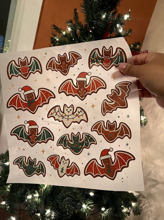 Xmas Cookie Bats